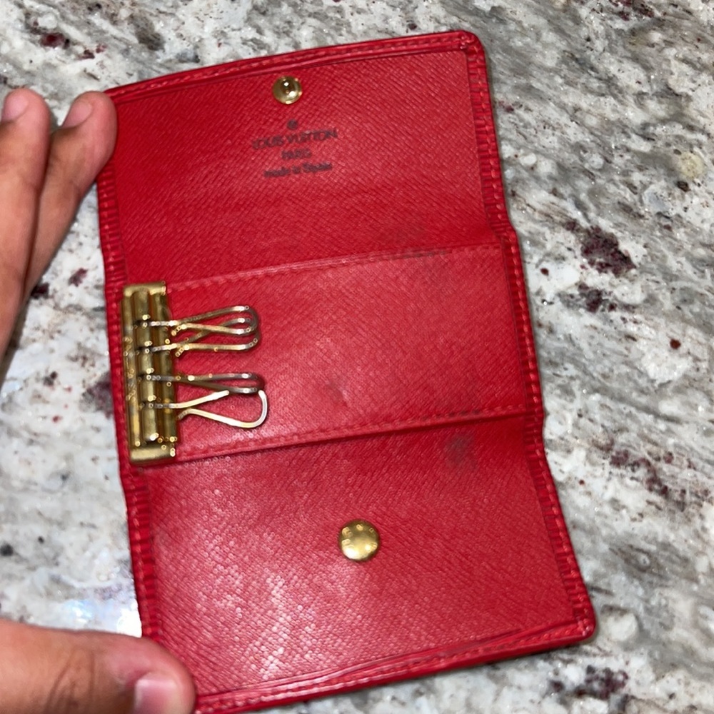 Louis Vuitton Epi leather wallet key holder - Picture 5 of 7